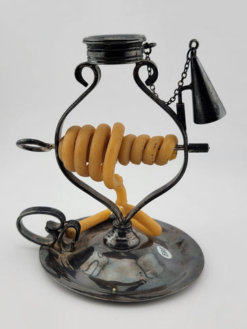 Rare Exceptional 18th c. GEORGIAN WAX JACK FOR SEALING DOCUMENTS & SIGNET RINGS