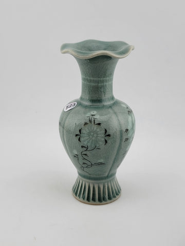 Rare Set Of 4 Goryeo Celadon Cloud & Crane Design Mineiwa Korean Living National