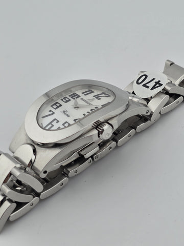 Vintage Bertolucci Serena Swiss Made Ladie Quartz Watch Ref 313-5818 Steel Works
