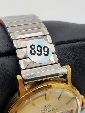 Vintage CIMEQA Agromatic 25 Men’s Watch. Gold Tone, Manual Movement SWISS. Works