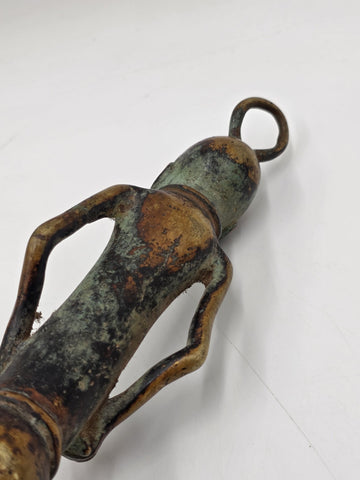 Rare Authentic Ashanti African Bronze Unity Cup Fertility Family Tribe Sculpture