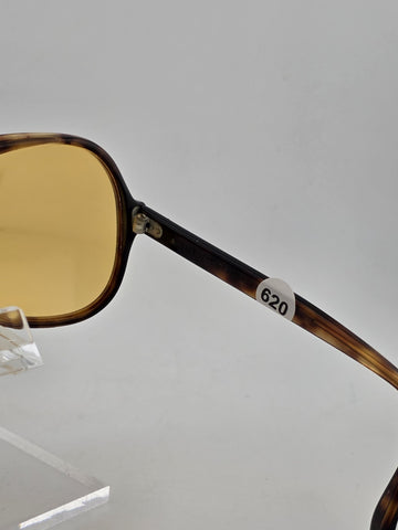 Rare 1960's VINTAGE B&L RAY BAN POWDERHORN TORTOISE SUNGLASSES
