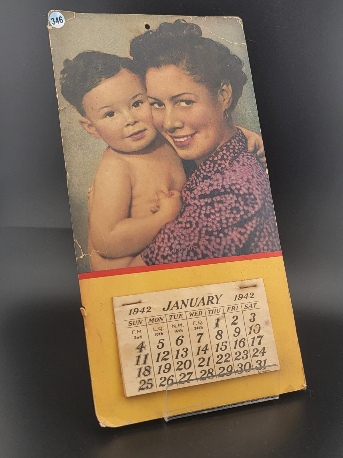 Rare Antique Collectible CALENDAR Advertising 1942 PHILLIPS 66 Complete Year.