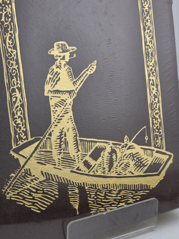 Mark Twain - Adventures Of Huckleberry Finn - Hardbound Leather SEALED