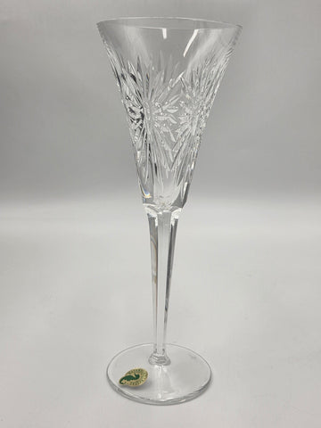 Waterford Crystal Millennium Health Toasting Flutes Pair New in Box Ireland