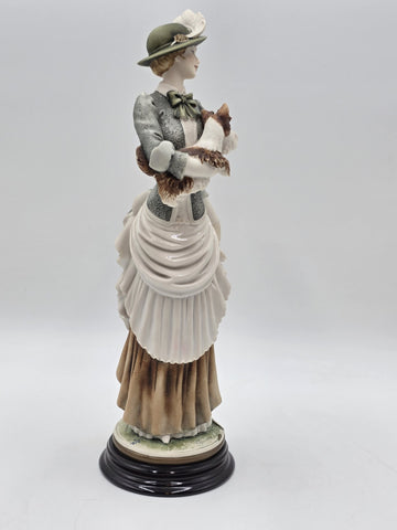 VINTAGE RARE MINT FLORANCE GIUSEPPE ARMANI CAPODIMONTE "ELOISE" FIGURINE. 0350C