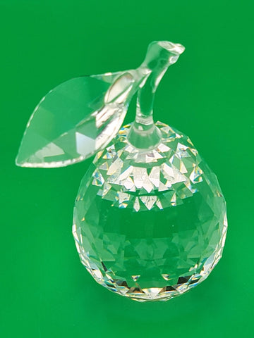Swarovski Crystal 7476 000 002 Sparkling Fruit 162885 PEAR Figurine, 3 1/2"