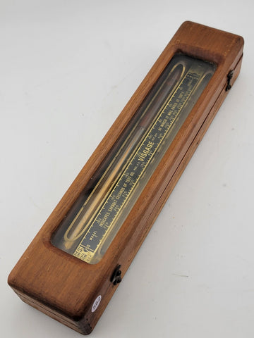 Rare Antique Louis Eitzen Visgage Oil Viscosity Comparator Instrument w/ Case