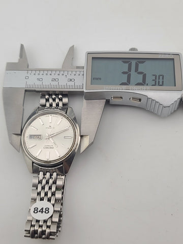 Seiko Watch Automatic 21 Jewels Vintage Mechanical Wristwatch 7006 8000 Rare