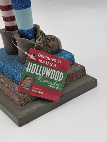 Rare Kurt S. Adler, Inc. HA0381 Kurt Adler 18" Hollywood Mad Hatter Nutcracker.