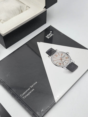Genuine OEM Montblanc Watch Presentation Box Set w/ Warranty Card & Booklets