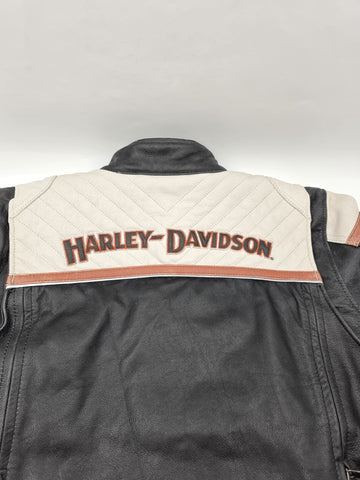 Harley-Davidson® Women's Triple Vent Miss Enthusiast II Leather Jacket Size 2W.