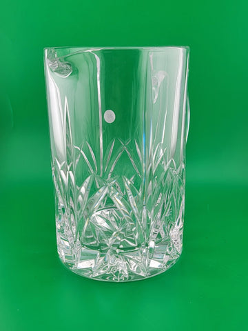 Vintage Marquis by Waterford Crystal Elegant Wedge Cut Pitcher 6.5" Tall