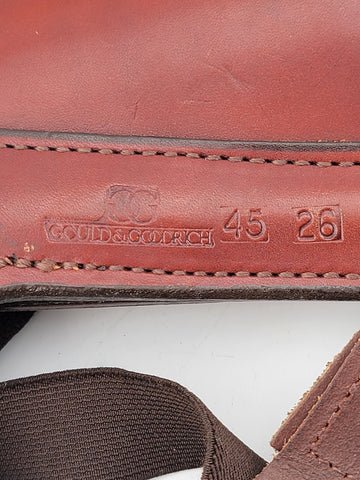 Rare Goud & Goodrich Shoulder Leather Holster Model 45 26 Right Handed