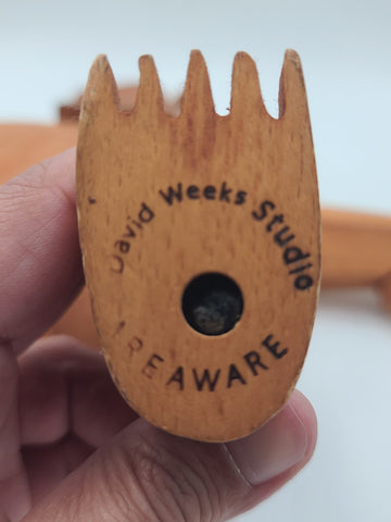 AREAWARE | URSA MINOR BEAR WOODEN TOY | DAVID WEEKS | WOOD CREATURES