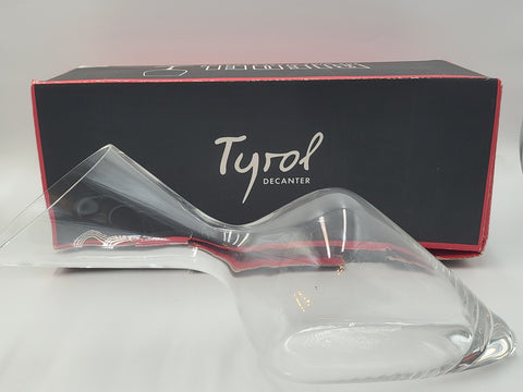 Large Hand Made Riedel Mouth Blown Tyrol Crystal Wine Decanter (Brand New)