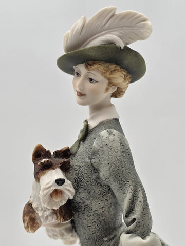 VINTAGE RARE MINT FLORANCE GIUSEPPE ARMANI CAPODIMONTE "ELOISE" FIGURINE. 0350C