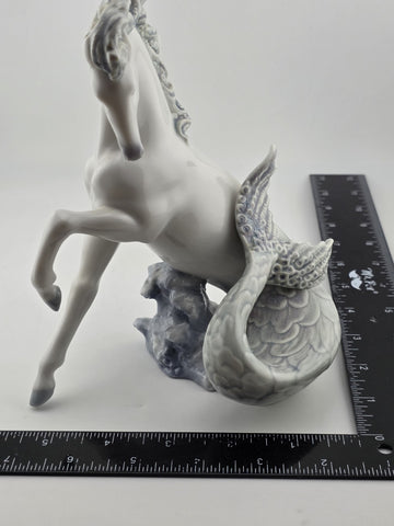 Ultra Rare Lladro Spain Retired 01008063 TRITON I -Glazed Finish Ltd. Ed. Mint.