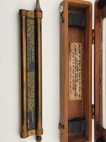 Rare Antique Louis Eitzen Visgage Oil Viscosity Comparator Instrument w/ Case