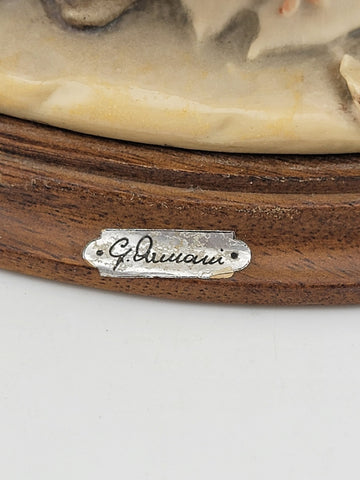 G. ARMANI Wedding Statue Figurine 8.25"  BRIDE & GROOM FLORENCE Italy 1982 VTG