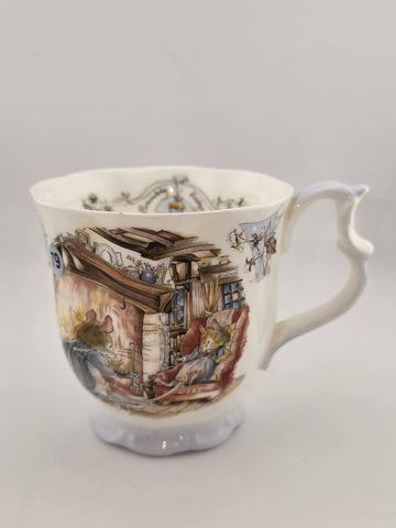 Brambly Hedge Winter Beaker Royal Doulton Tea Cup & 2 Plates 1983  Jill Barklem