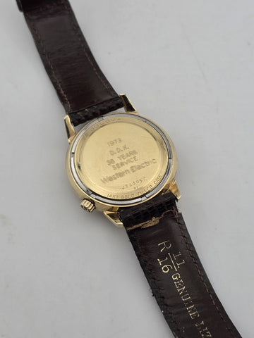 Vintage 1970's Bulova Accutron 218 Tuning Fork Watch Excellent Working Condition