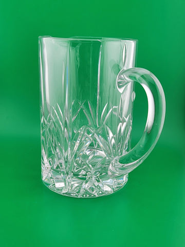 Vintage Marquis by Waterford Crystal Elegant Wedge Cut Pitcher 6.5" Tall