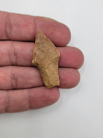 Lot Of 40 Authentic Antique Original Native American Arrowheads In Display Tray.