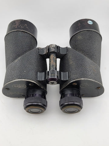 WWII Era SARD Square D Co 7 X 50 Binoculars w/Case Bu. Aero. US Navy Mark 21.