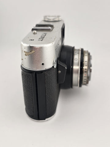 Voigtlander vitoret R lanthar 2.8/50 Prontor 125 Vintage camera Germany Untested