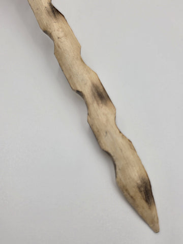 Set Of 2 Rare One Of A Kind Handmade Wooden Magic Wand Fantasy Staff Cosplay.