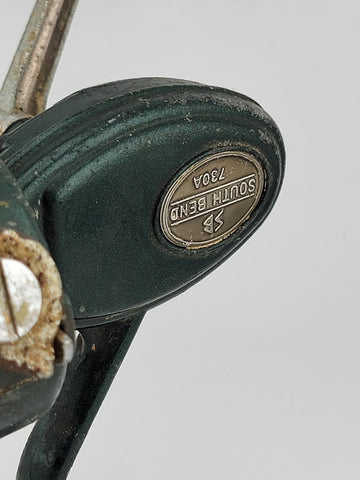 Vintage Collectible South Bend 730A Spinning Fishing Reel. Rough Condition.
