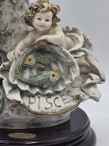 Vintage Mint Giuseppe Armani Segno Pisces 0171C Limited Edition 341/5000 Zodiac.