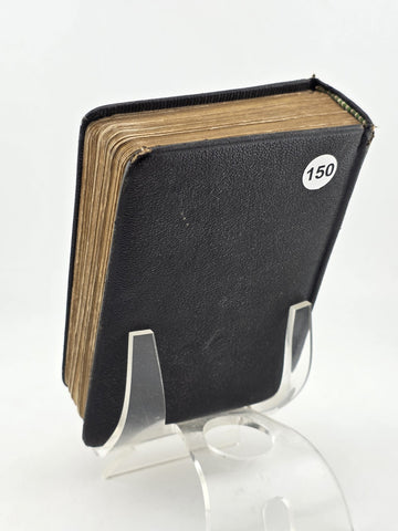 Rare 1900 German Evangelical Hymn Book Gesangbuch Rheinland Westfalen Leather