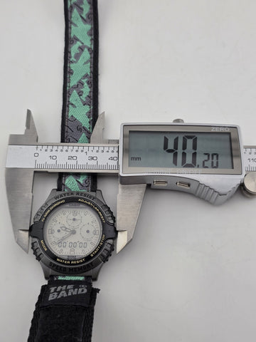 Rare Vintage Casio AWX-10 Twincept Ana-Digi Speed Memory 50M 1990s. Working