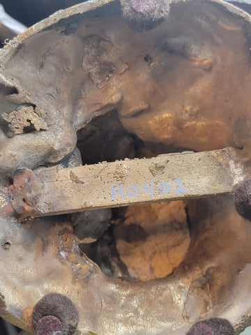 Rare Antique C 1910 Auguste Moreau "Torch Boy" Heavy Bronze Sculpture. 16 Inch