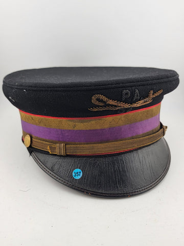 Rare Antique handmade IOOF PA chapter 53 Patriarchs Militants hat Odd-Fellows