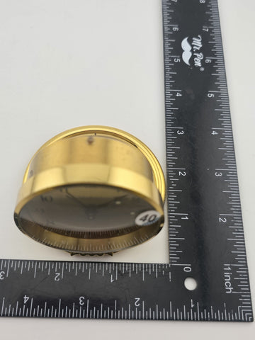 Rare Bucherer IMHOF TRAVEL CLOCK 8 DAY SWITZERLAND. Working Condition. Read.