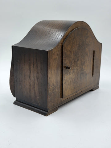 Antique British Bentima Westminster Clock, Art Deco. Working. Read.