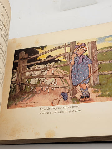 Antique THE LITTLE MOTHER GOOSE Jessie Willcox Smith 1918 Dodd Mead New York