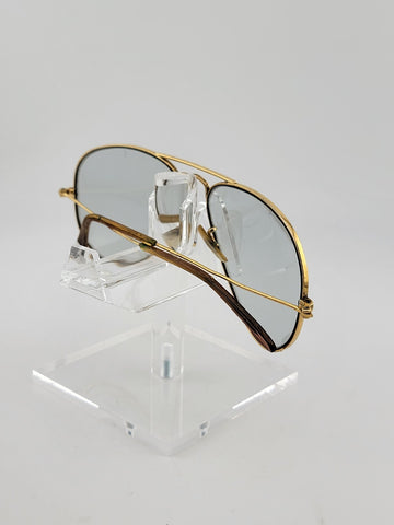 Vtg 1960's 58[]14mm VINTAGE B&L RAY-BAN ARISTA PHOTOCHROMIC AVIATOR SUNGLASSES