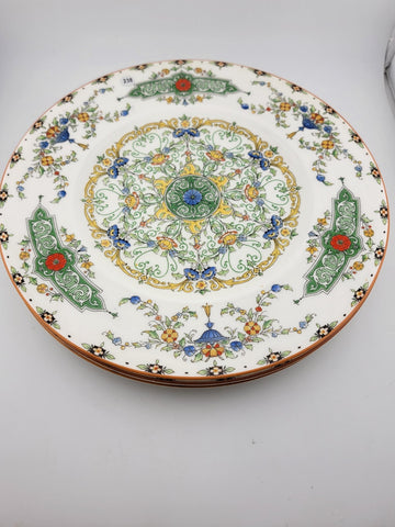 Vintage Royal Worcester “Canopic” Porcelain Plates 10.5". Hand Painted.