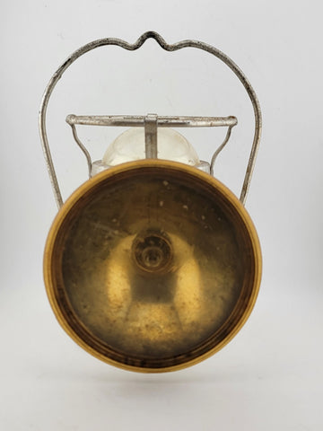 Railroad Coal Miner's Lantern Lamp-Delta Electric Co. Powerlite C 1950. Untested