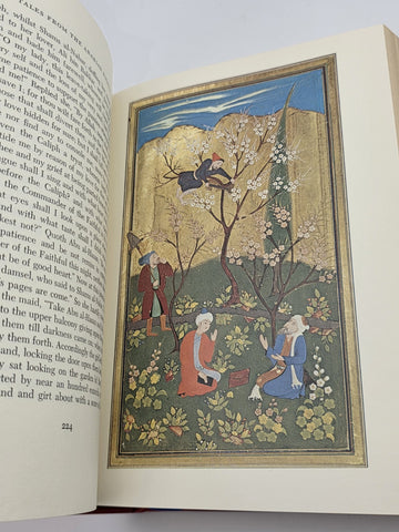 Franklin Library Arabian Nights Burton 1977 Leather Bound Illustrated Book. New.