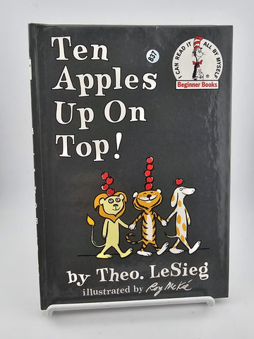 Vintage Hardcover: Ten Apples Up on Top! book Dr. Seus 1st Book Club