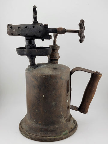 Antique Clayton And Lambert 1921 Brass Blow Torch Antique Torch UNTESTED