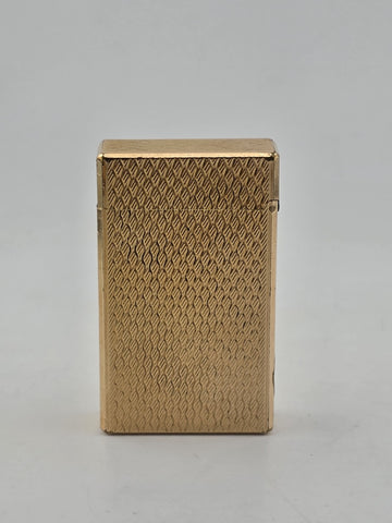 Vintage Collectible Authentic St Dupont France Gold Plated Ligne 1 Lighter.