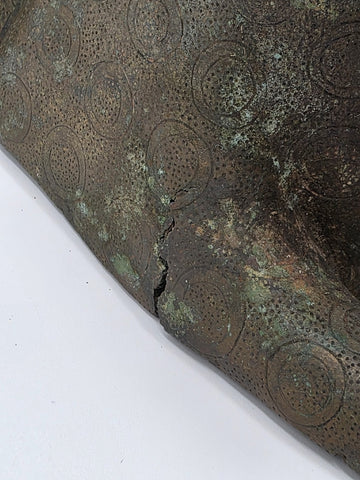 Vtg African Benin Bronze Leopard 15” Edo Kingdom Style Lost Wax Tribal Sculpture