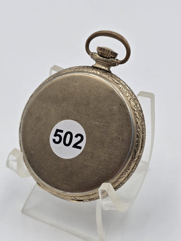 Rare Antique 1920 Gruen Guild 19  Pocket Watch GF Wadsworth Case Swiss. Works