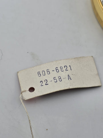 PRIVATE: VINTAGE Gold  ORIS AUTOMATIC SWISS VINTAGE STAR CRYSTAL 21 Jewels Day